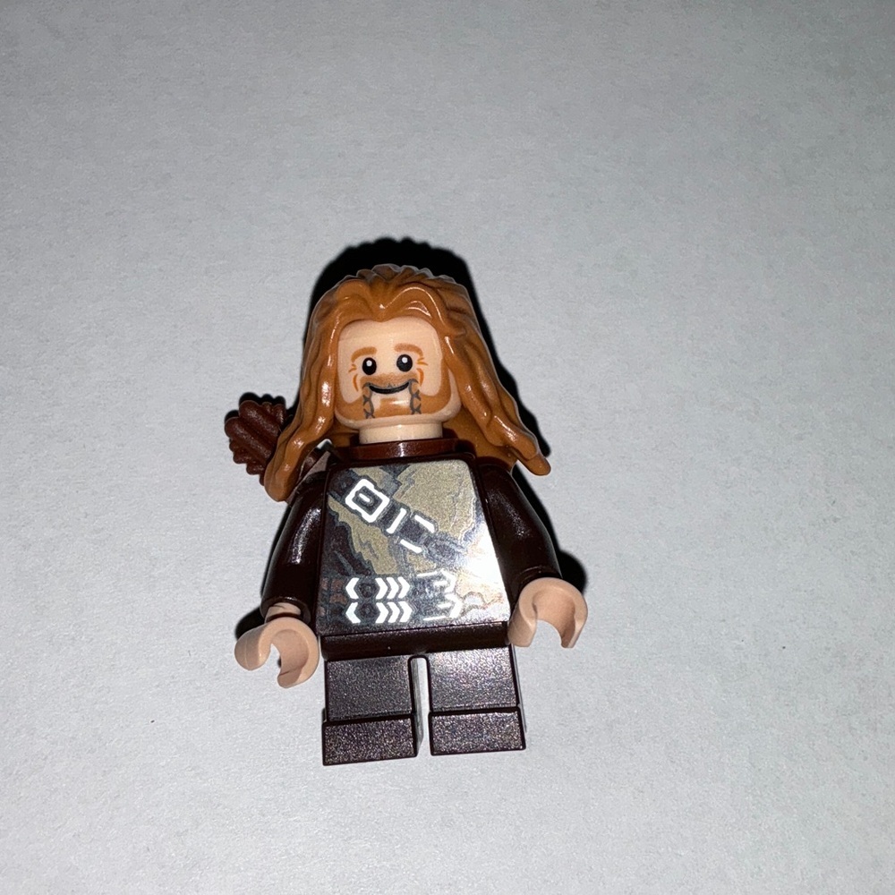 LEGO Fili the Dwarf Minifigure 2-sided head Hobbit Lord of the Rings